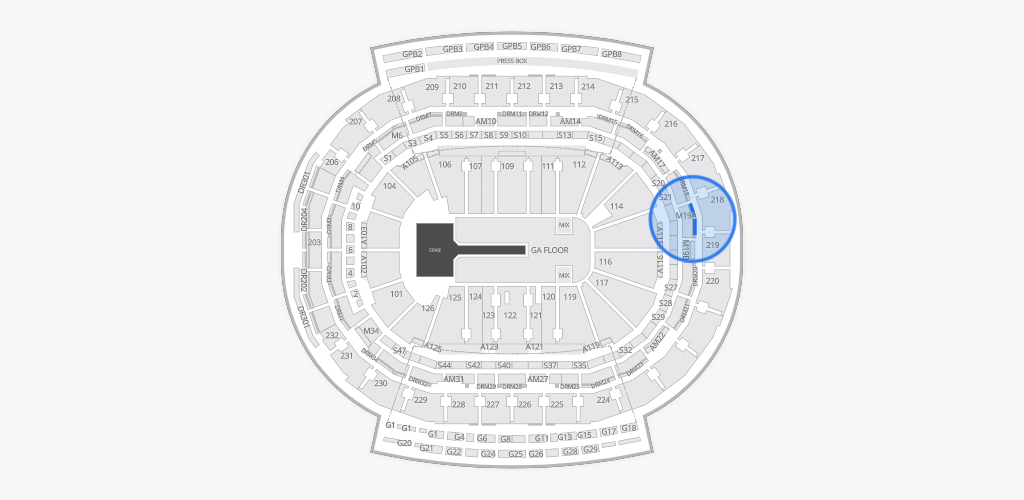 Little Caesars Arena Seating Chart