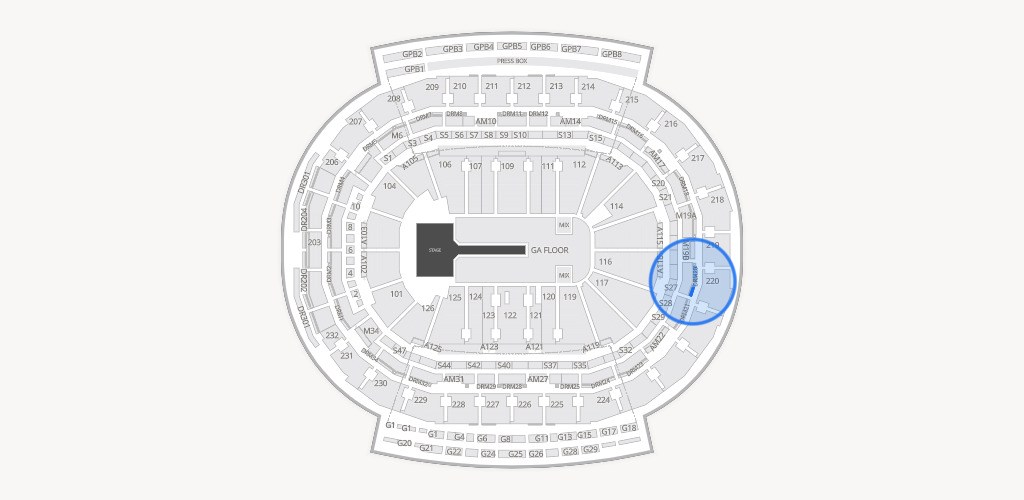 Little Caesars Arena Seating Chart
