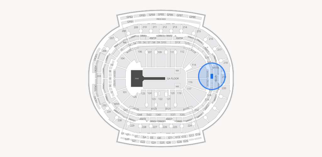 Little Caesars Arena Seating Chart