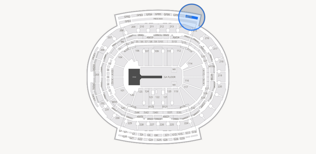 Little Caesars Arena Seating Chart