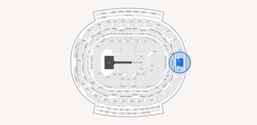 Little Caesars Arena Seating Chart
