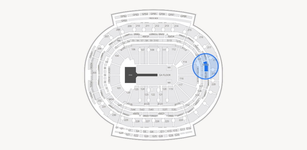 Little Caesars Arena Seating Chart