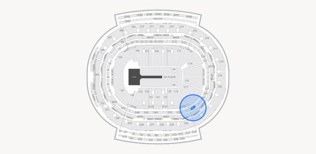 Little Caesars Arena Seating Chart
