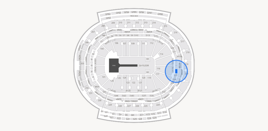 Little Caesars Arena Seating Chart