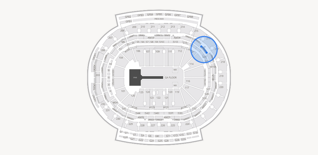 Little Caesars Arena Seating Chart