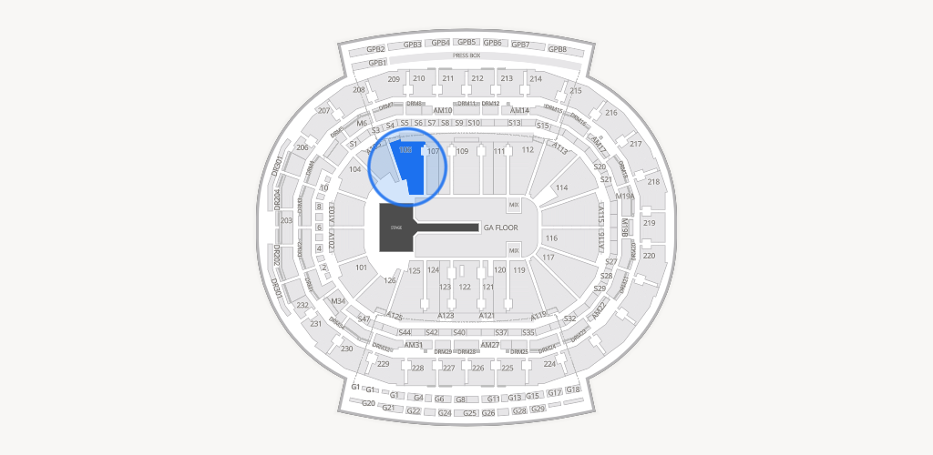 Little Caesars Arena Seating Chart