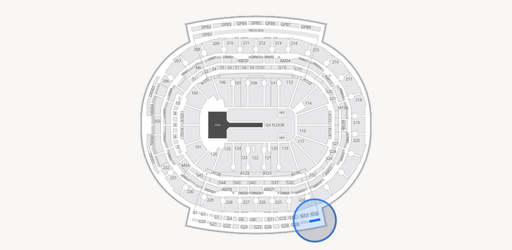Little Caesars Arena Seating Chart