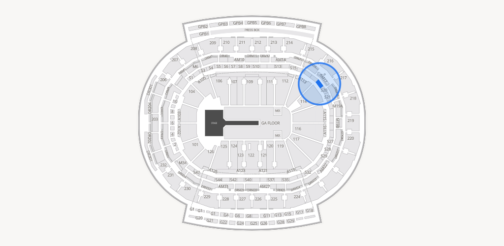 Little Caesars Arena Seating Chart