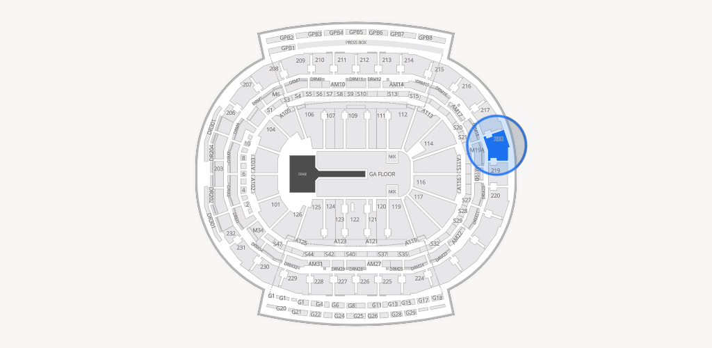 Little Caesars Arena Seating Chart
