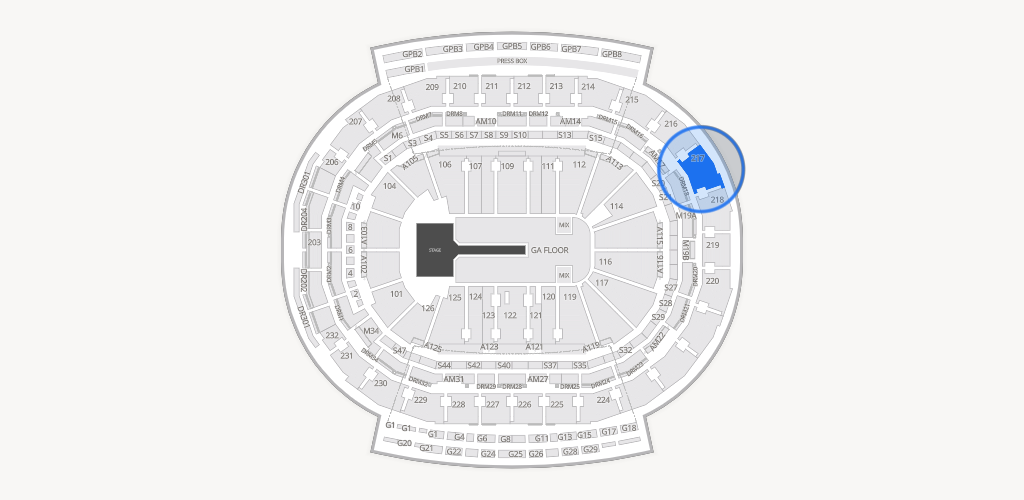 Little Caesars Arena Seating Chart