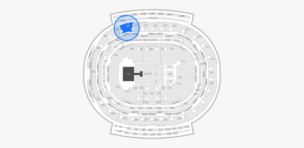Little Caesars Arena Seating Chart