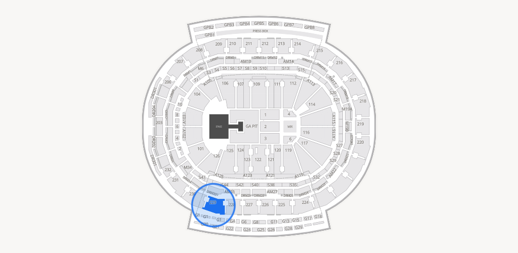 Little Caesars Arena Seating Chart