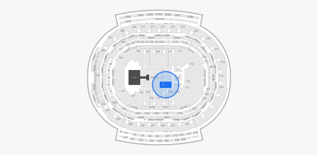 Little Caesars Arena Seating Chart