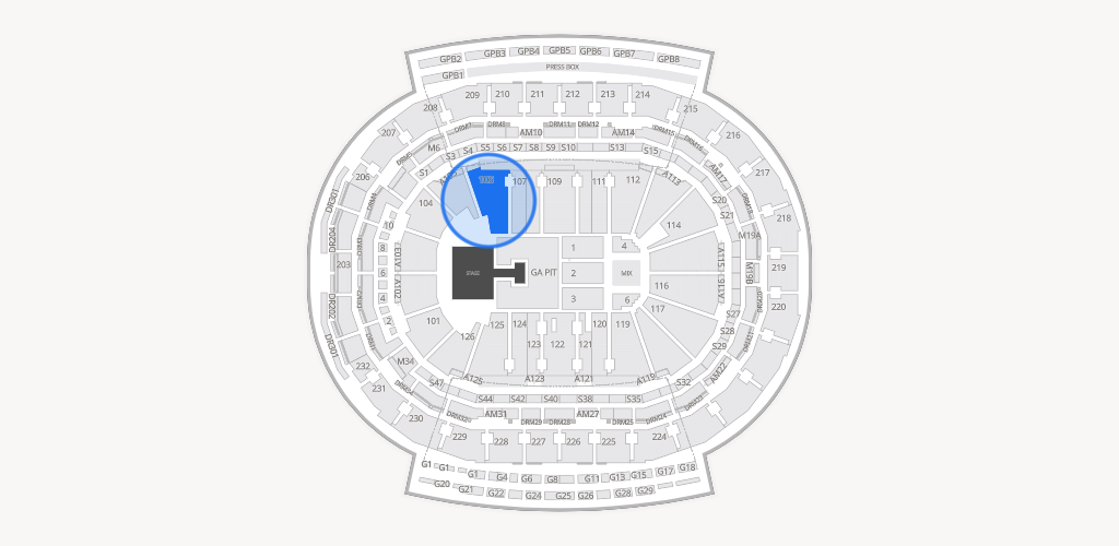 Little Caesars Arena Seating Chart