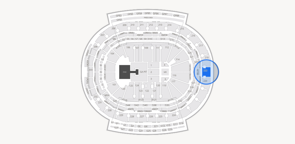 Little Caesars Arena Seating Chart