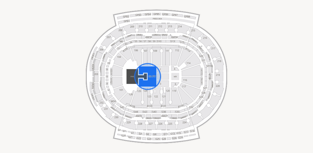 Little Caesars Arena Seating Chart