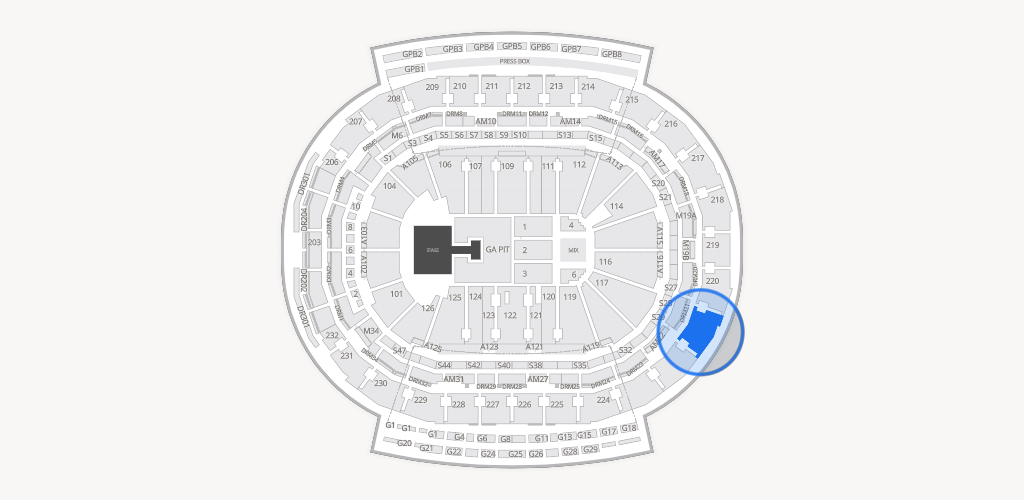 Little Caesars Arena Seating Chart
