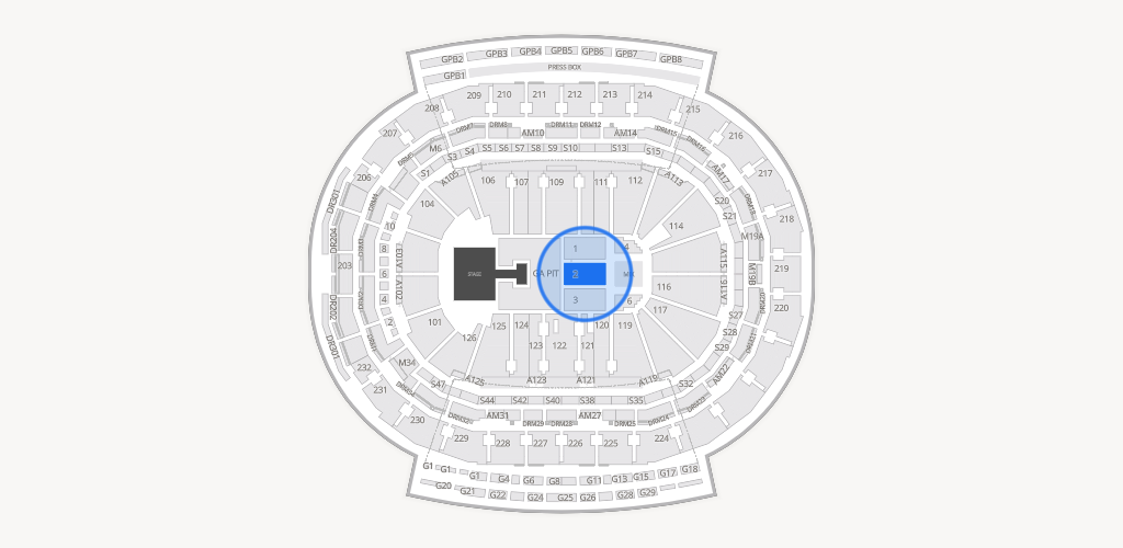 Little Caesars Arena Seating Chart