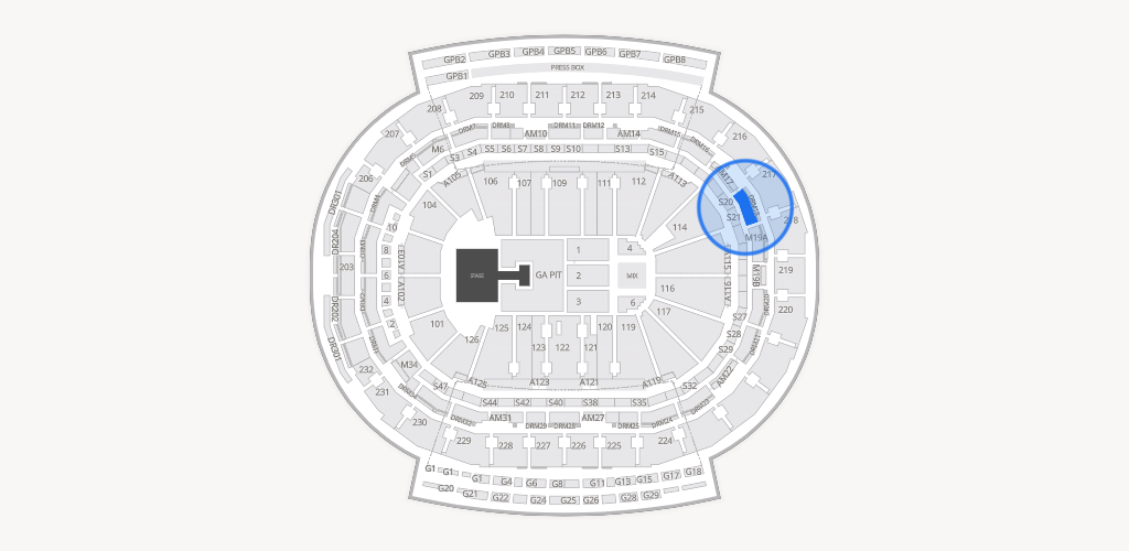 Little Caesars Arena Seating Chart