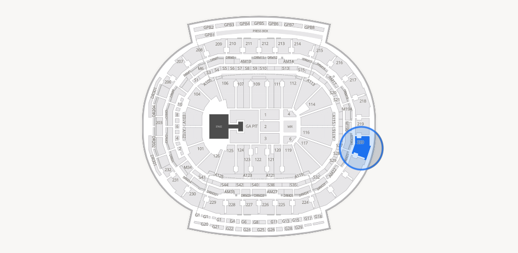 Little Caesars Arena Seating Chart