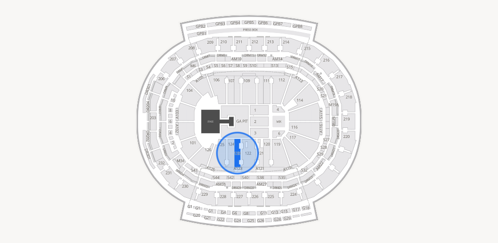 Little Caesars Arena Seating Chart