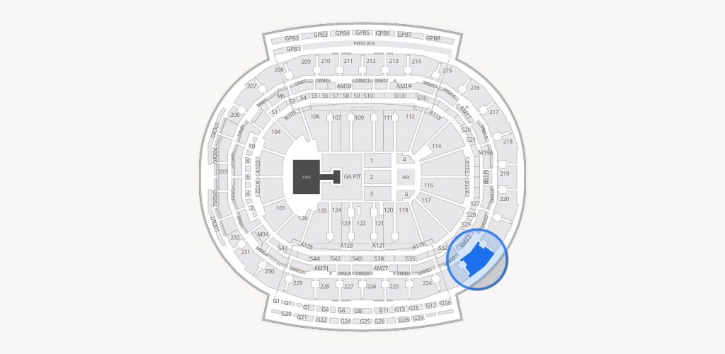 Little Caesars Arena Seating Chart