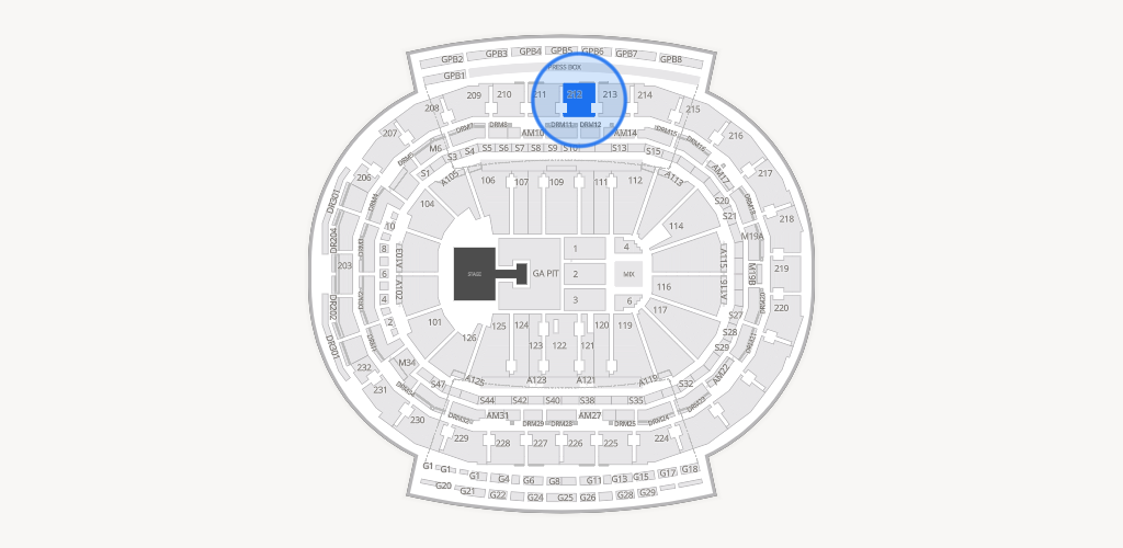 Little Caesars Arena Seating Chart