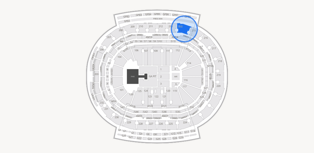 Little Caesars Arena Seating Chart