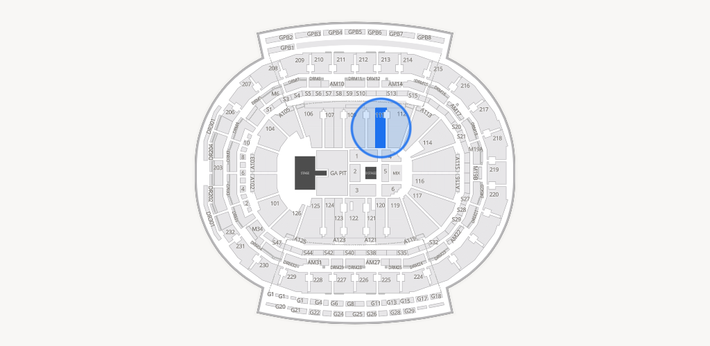 Little Caesars Arena Seating Chart