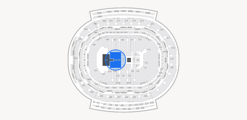 Little Caesars Arena Seating Chart