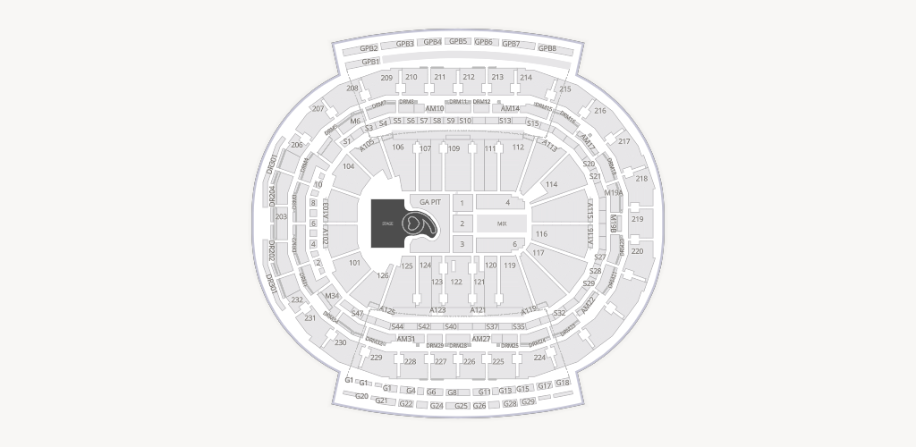 Little Caesars Arena Seating Chart