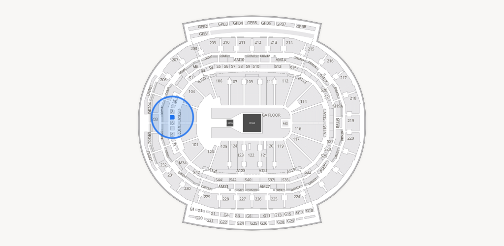 Little Caesars Arena Seating Chart