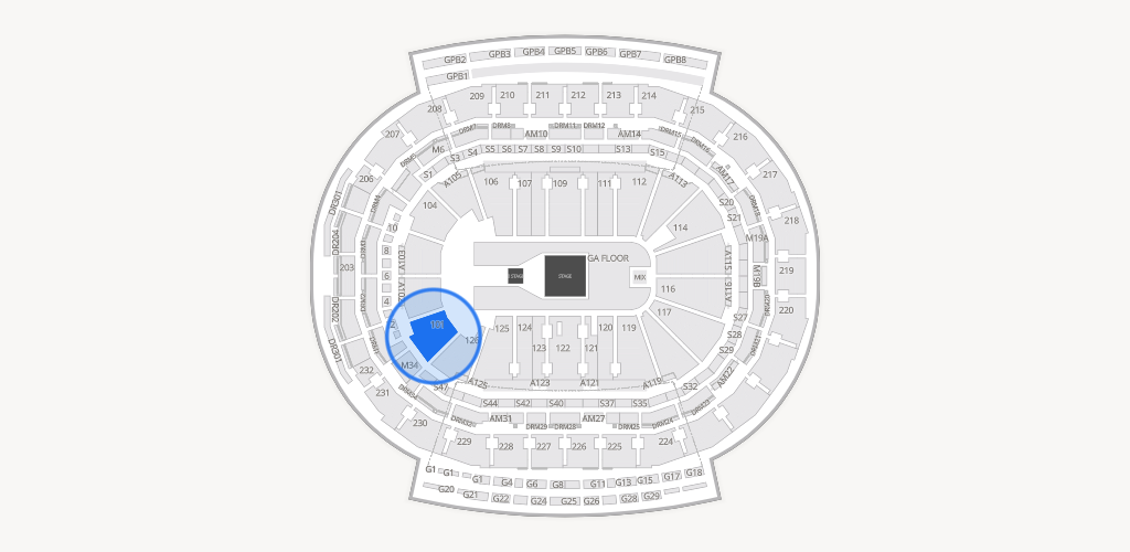 Little Caesars Arena Seating Chart
