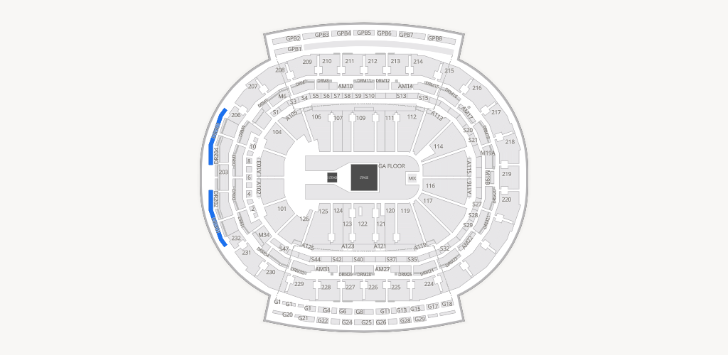 Little Caesars Arena Seating Chart