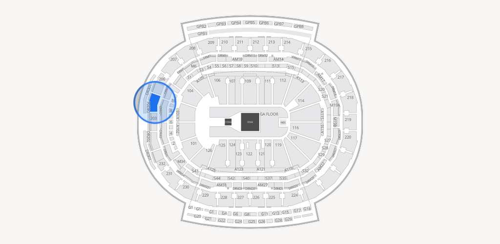 Little Caesars Arena Seating Chart