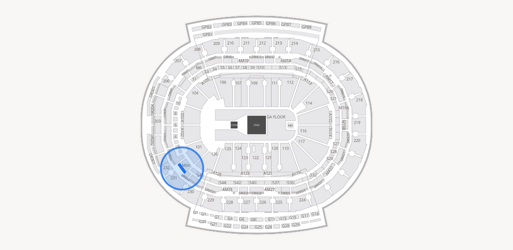 Little Caesars Arena Seating Chart