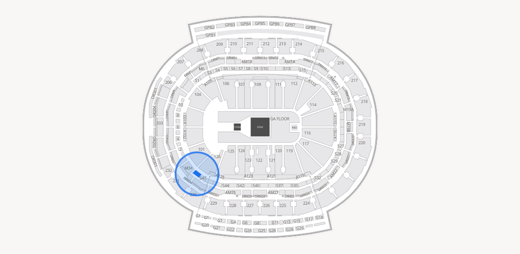 Little Caesars Arena Seating Chart
