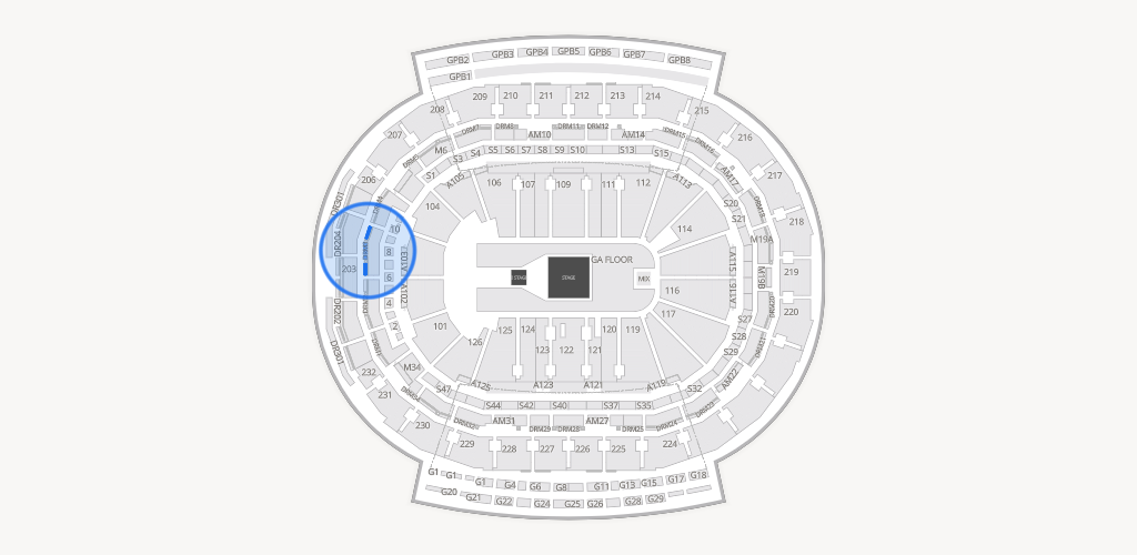 Little Caesars Arena Seating Chart