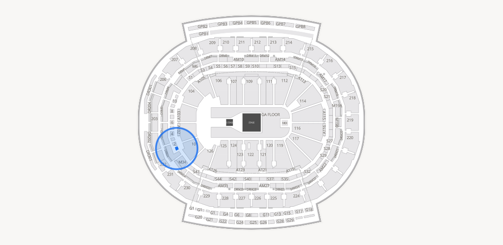 Little Caesars Arena Seating Chart