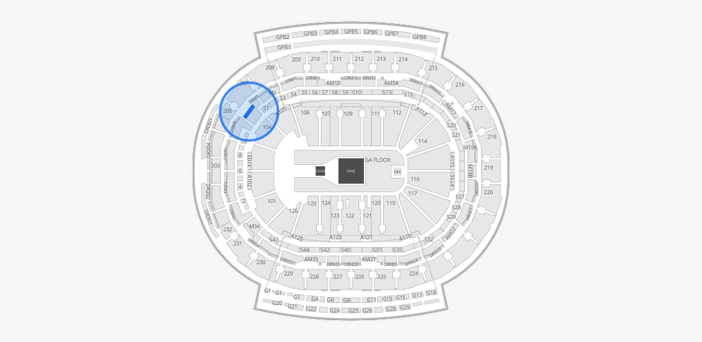 Little Caesars Arena Seating Chart