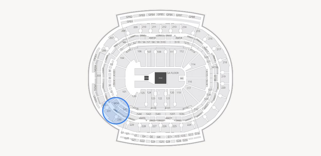 Little Caesars Arena Seating Chart