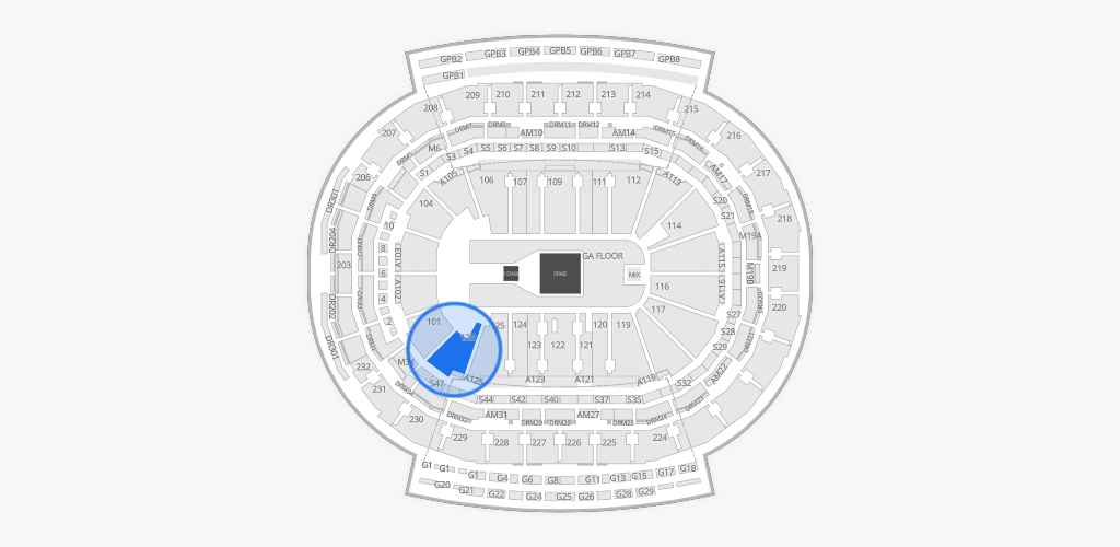 Little Caesars Arena Seating Chart