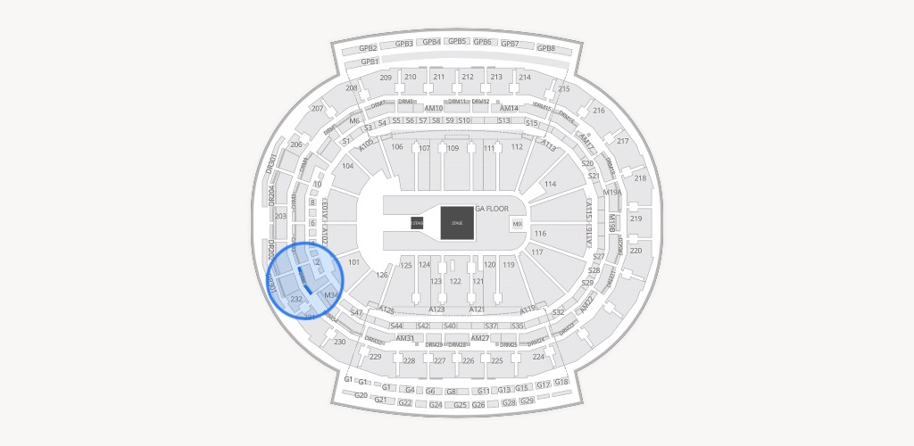 Little Caesars Arena Seating Chart
