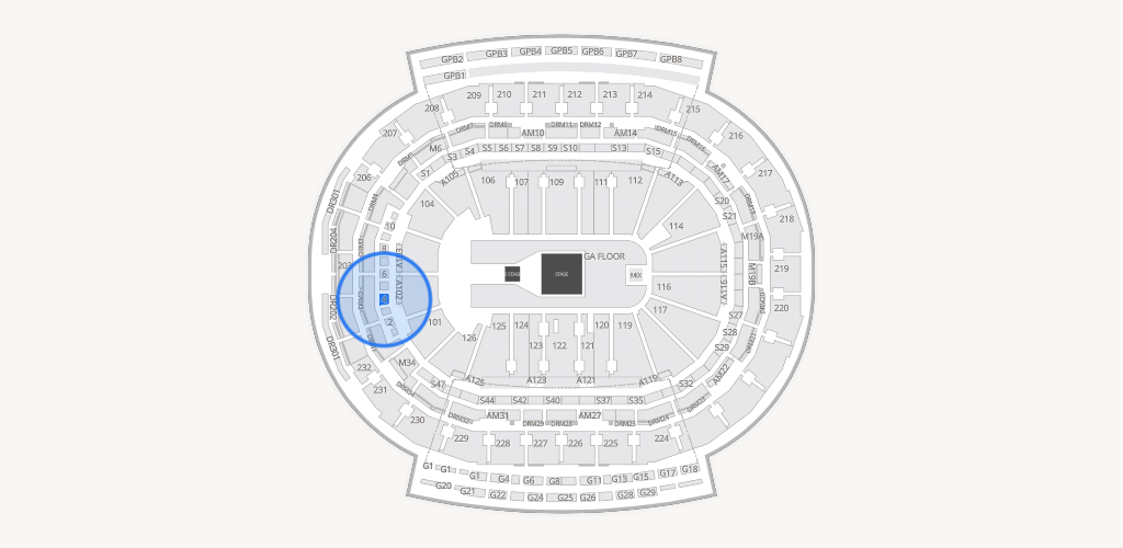 Little Caesars Arena Seating Chart