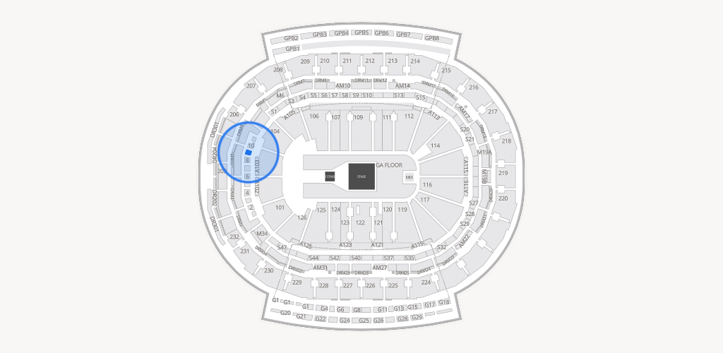 Little Caesars Arena Seating Chart