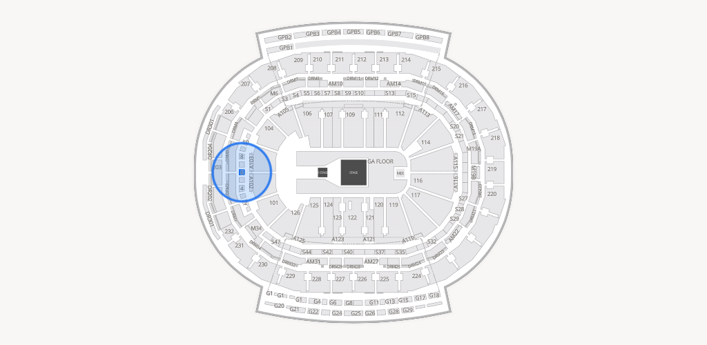 Little Caesars Arena Seating Chart