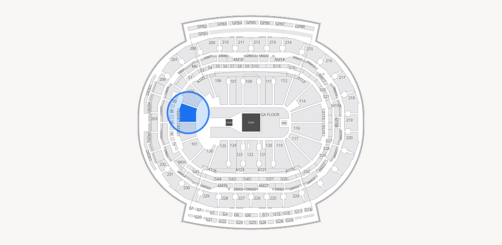 Little Caesars Arena Seating Chart
