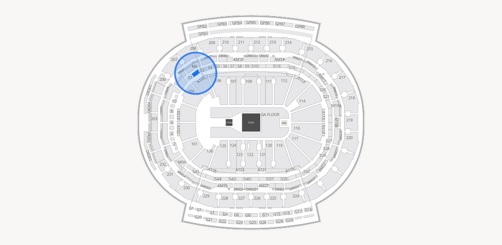 Little Caesars Arena Seating Chart