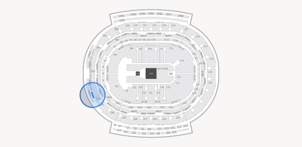 Little Caesars Arena Seating Chart