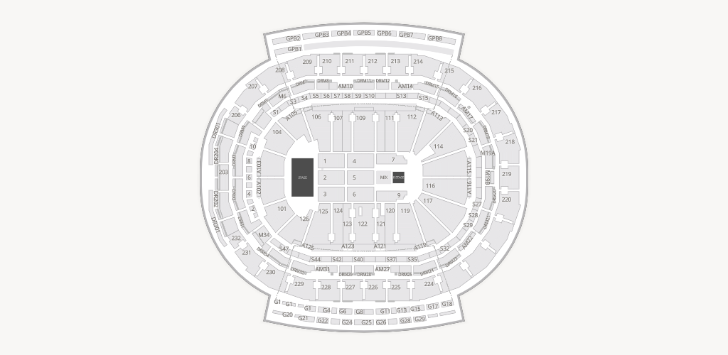 Little Caesars Arena Seating Chart